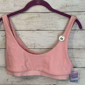 🌼 FOREVER 21 Light pink swim‎ bikini top. size Med